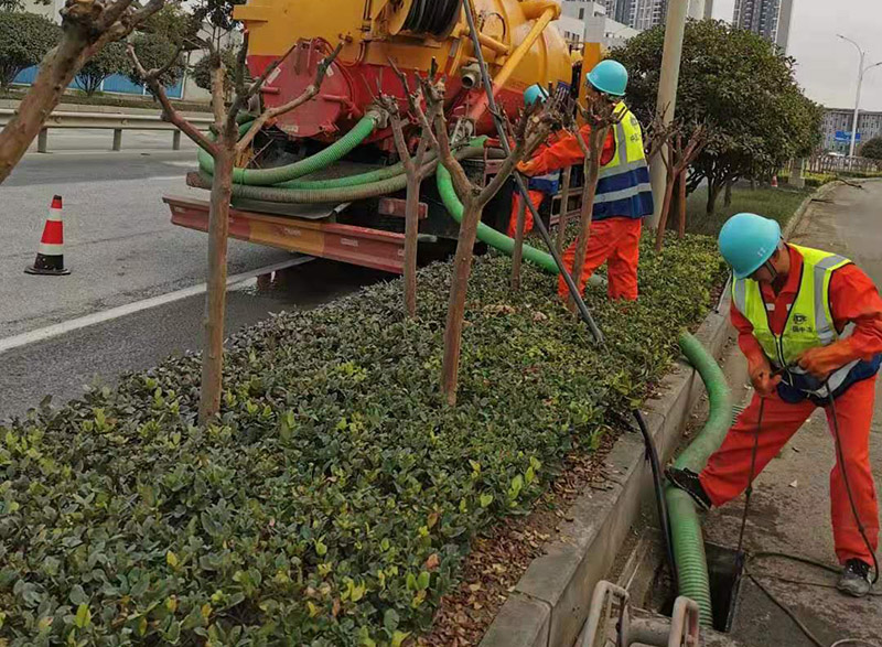 南岳市政管道清淤